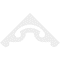 Ekena Millwork Pitch Northwest Architectural Grade PVC Gable Pediment, 60"W x 30"H x 1"P (12/12) GPP060X030X100NOR - alternate 3